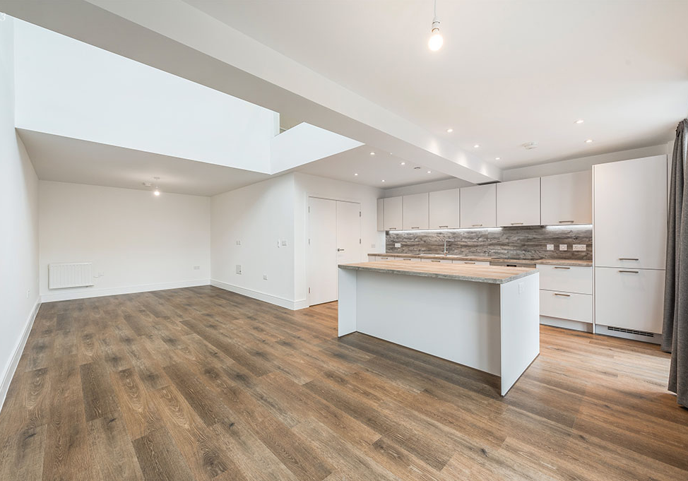 Apartments to Rent by Touchstone Resi in Howard Court, High Wycombe, HP11, living kitchen dining area