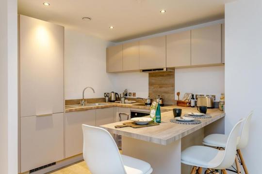 Apartments to Rent by Savills at Allegro, Birmingham, West Midlands, B4, kitchen