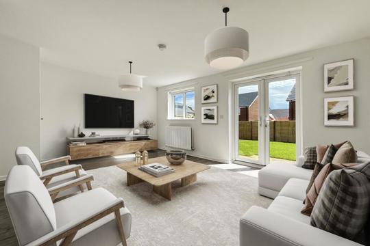 House by Simple Life to Rent, The Elmslie 3 bedroom house, living area