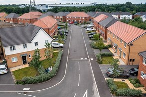 Houses and Apartments by Simple Life to Rent in Wards Keep, Wednesbury, WS10, aerial development panoramic