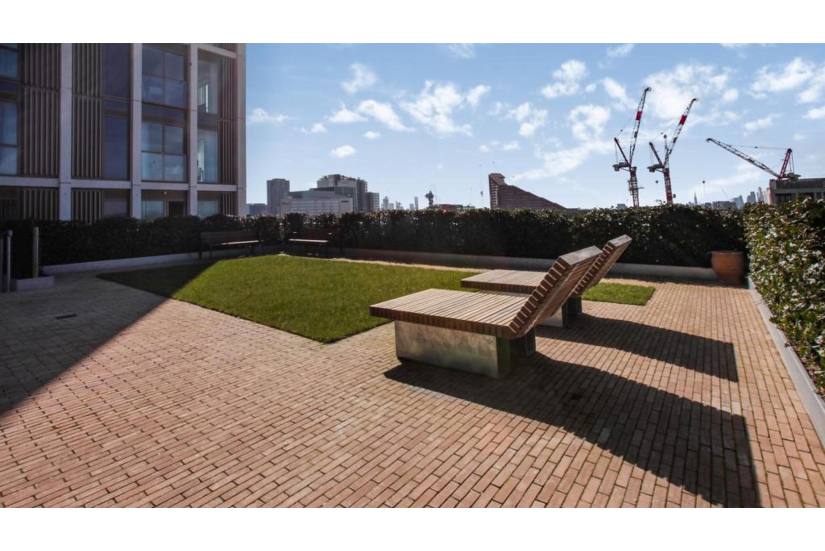 Apartments to Rent by Get Living at East Village, Newham, E20, communal gardens