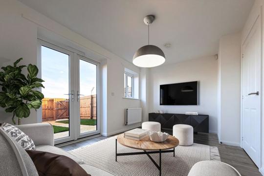 House by Simple Life to Rent, The Wyatt, 3 bedroom house, living area