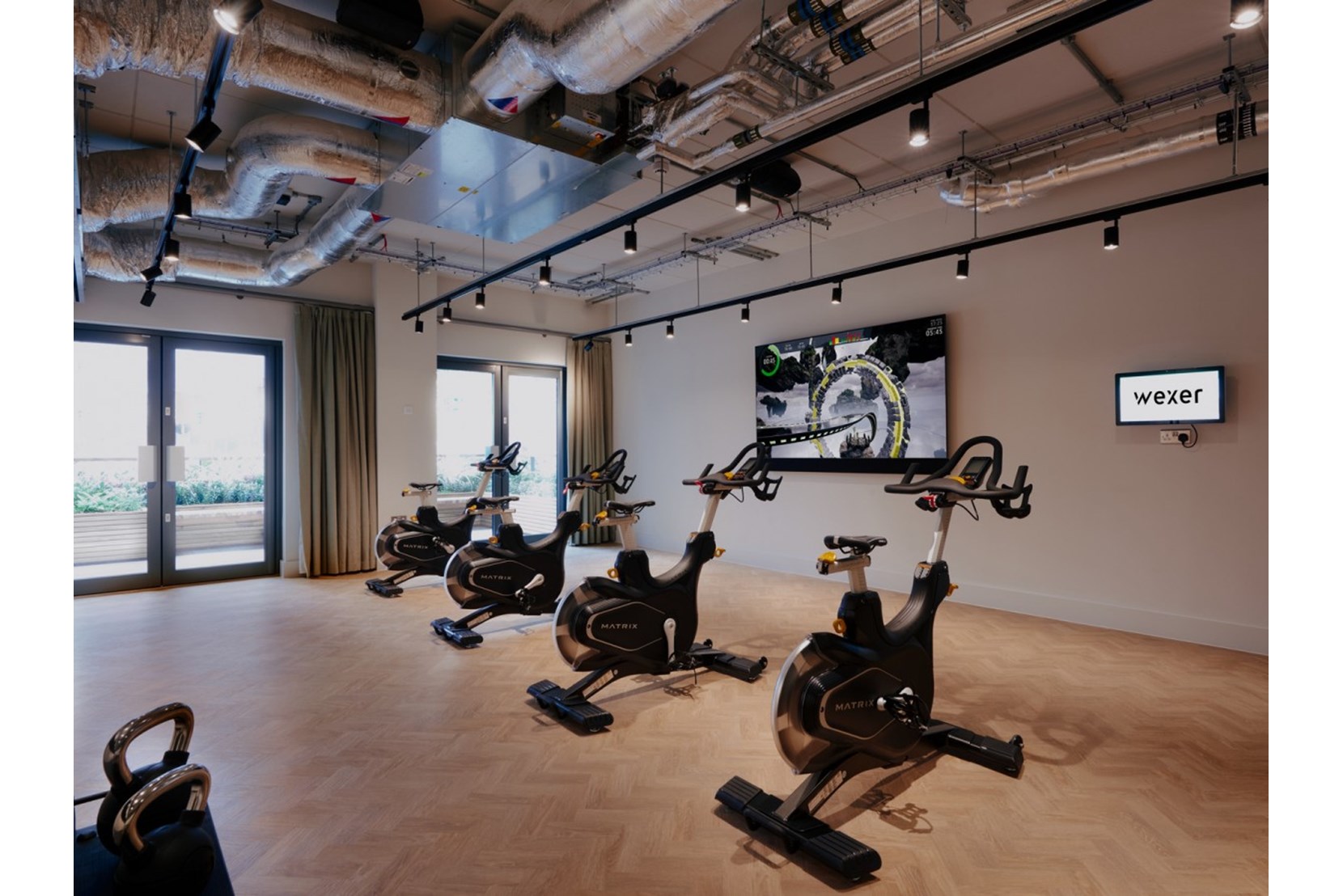 Apartments to Rent by Allsop at The Lark, London, SW11, work out studio