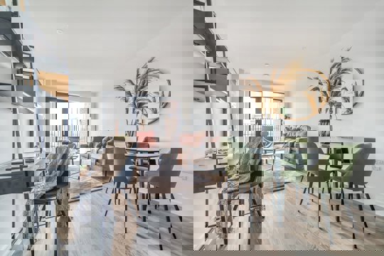 Apartments to Rent by Medway Development Company in Garrison Point, Chatham, ME4, living dining area