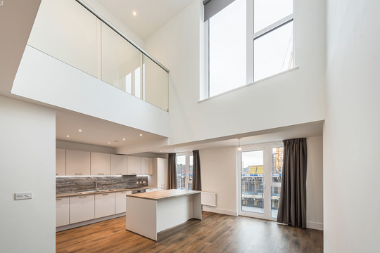 Apartments to Rent by Touchstone Resi in Howard Court, High Wycombe, HP11, living kitchen area