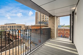 Apartments to Rent by Populo Living at Plaistow Hub, Newham, E13, private balcony