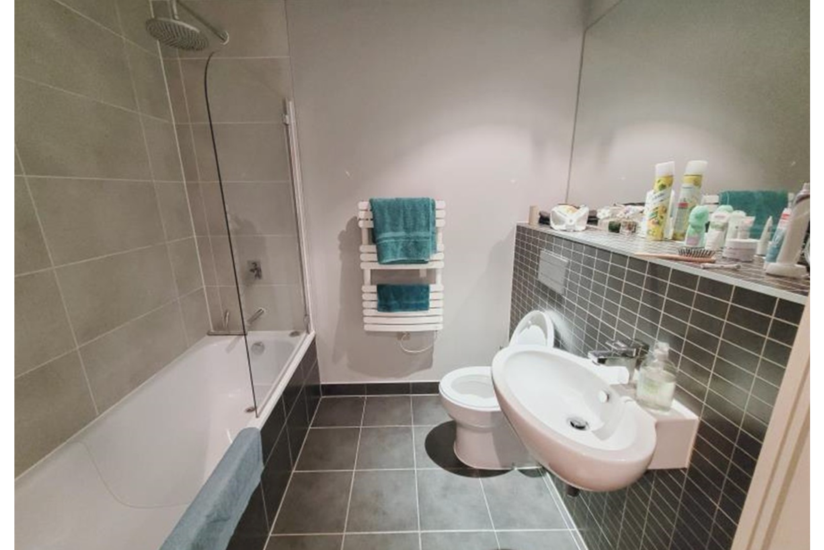 Apartments to Rent by Northern Group at Flint Glass Wharf, Manchester, M4, bathroom