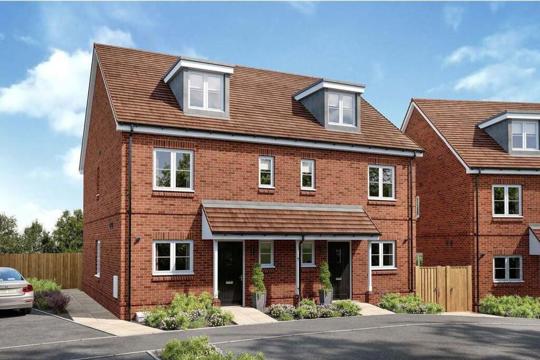 Houses to Rent by L&G in Ashdown House, St Leonards-on-Sea, East Sussex, TN37, house panoramic CGI