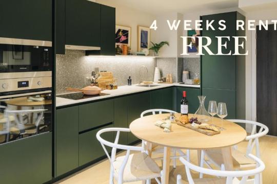 Apartments to Rent by Savills at The Wiltern, Perivale, Ealing, UB6, four weeks rent free offer