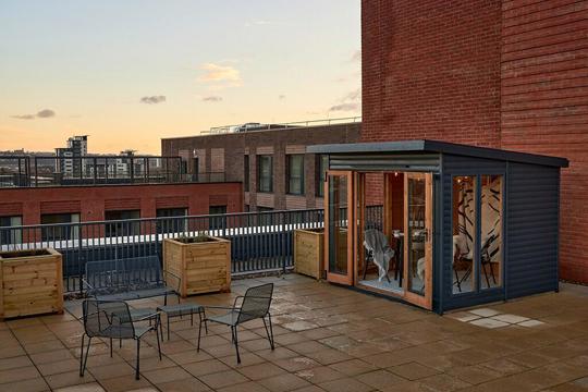 Apartments to Rent by Platform_ at Platform_Cardiff, Cardiff, CF10, private roof terrace