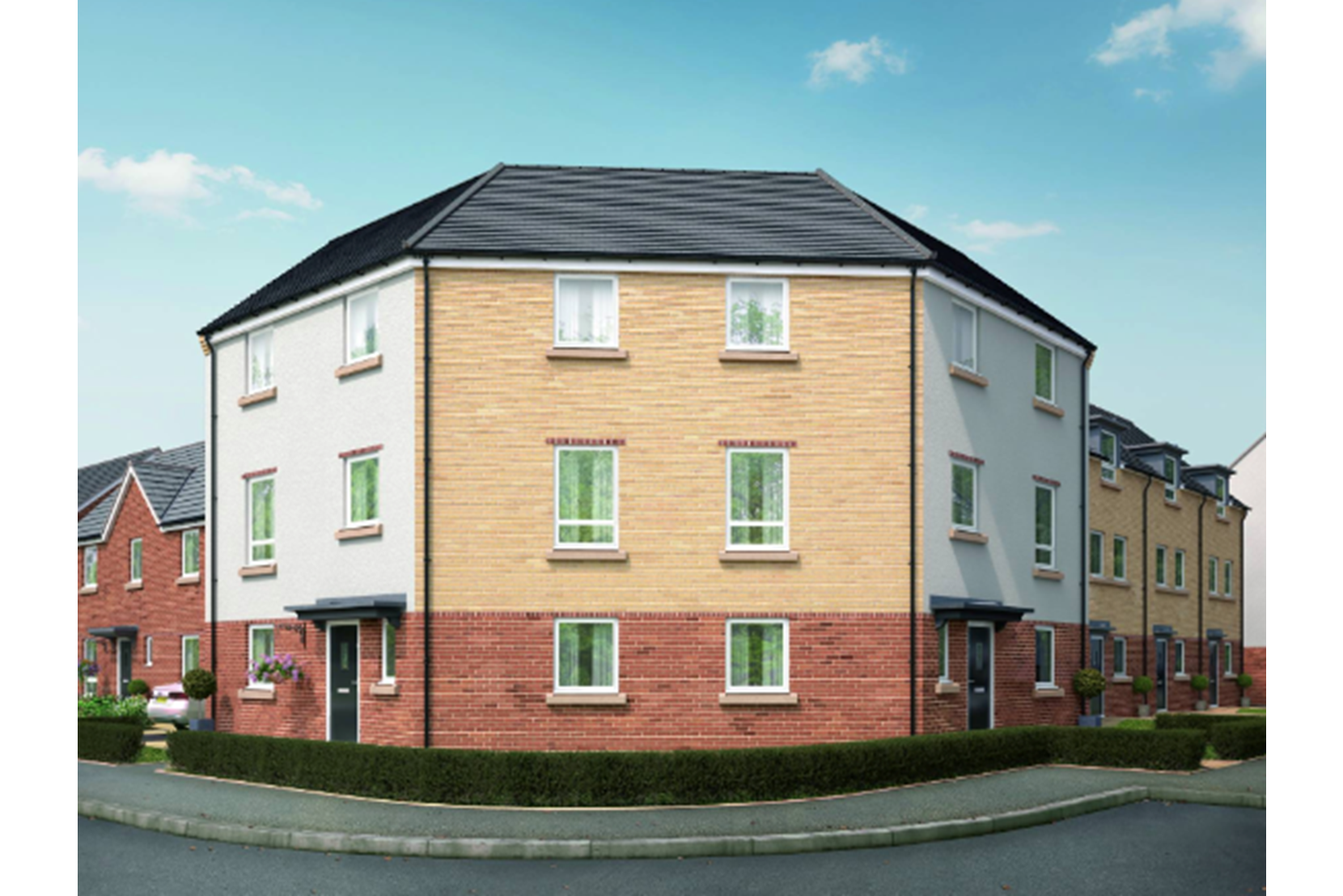 Houses to Rent by Simple Life at Chase Park, Ellesmere Port, CH65, development panoramic