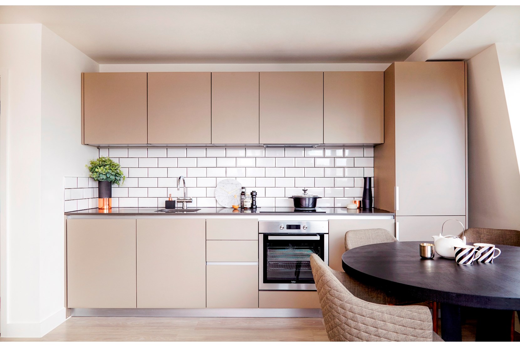 Apartments to Rent by Platform_ at Platform_Bedford, Bedford, MK40, kitchen dining area