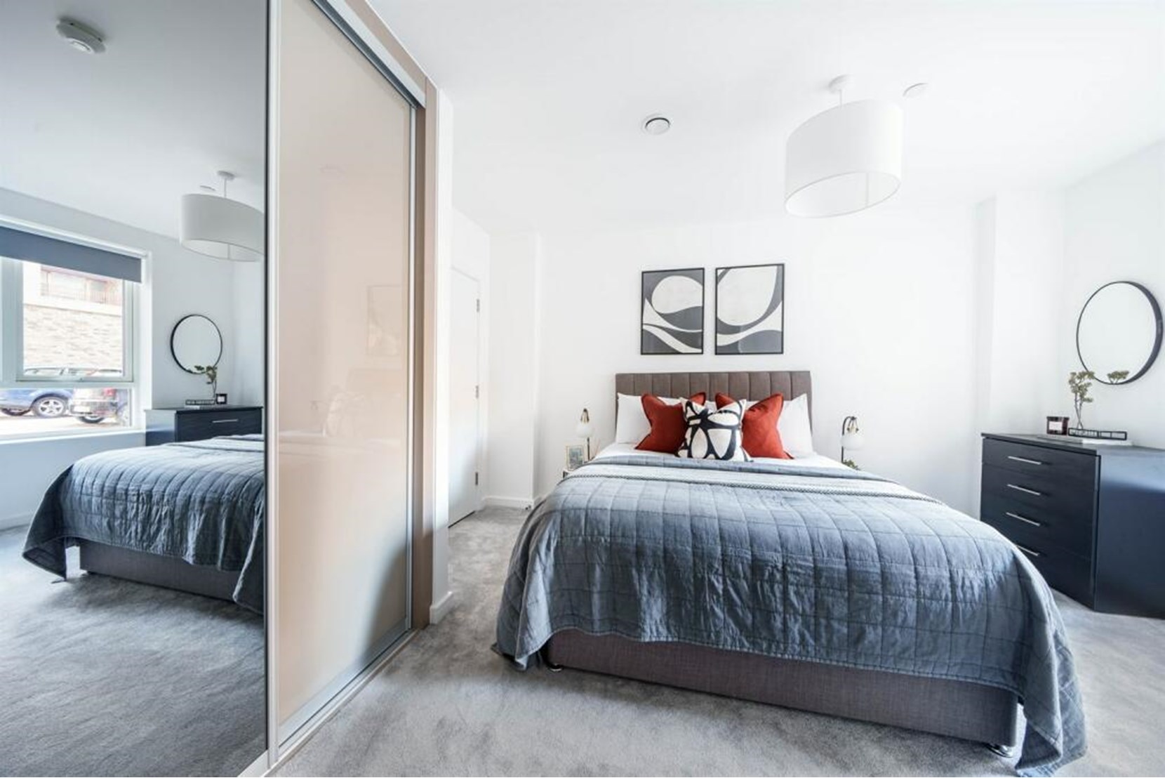 Apartments to Rent by Simple Life London in Ark Soane, Ealing, W3, The Jasper bedroom