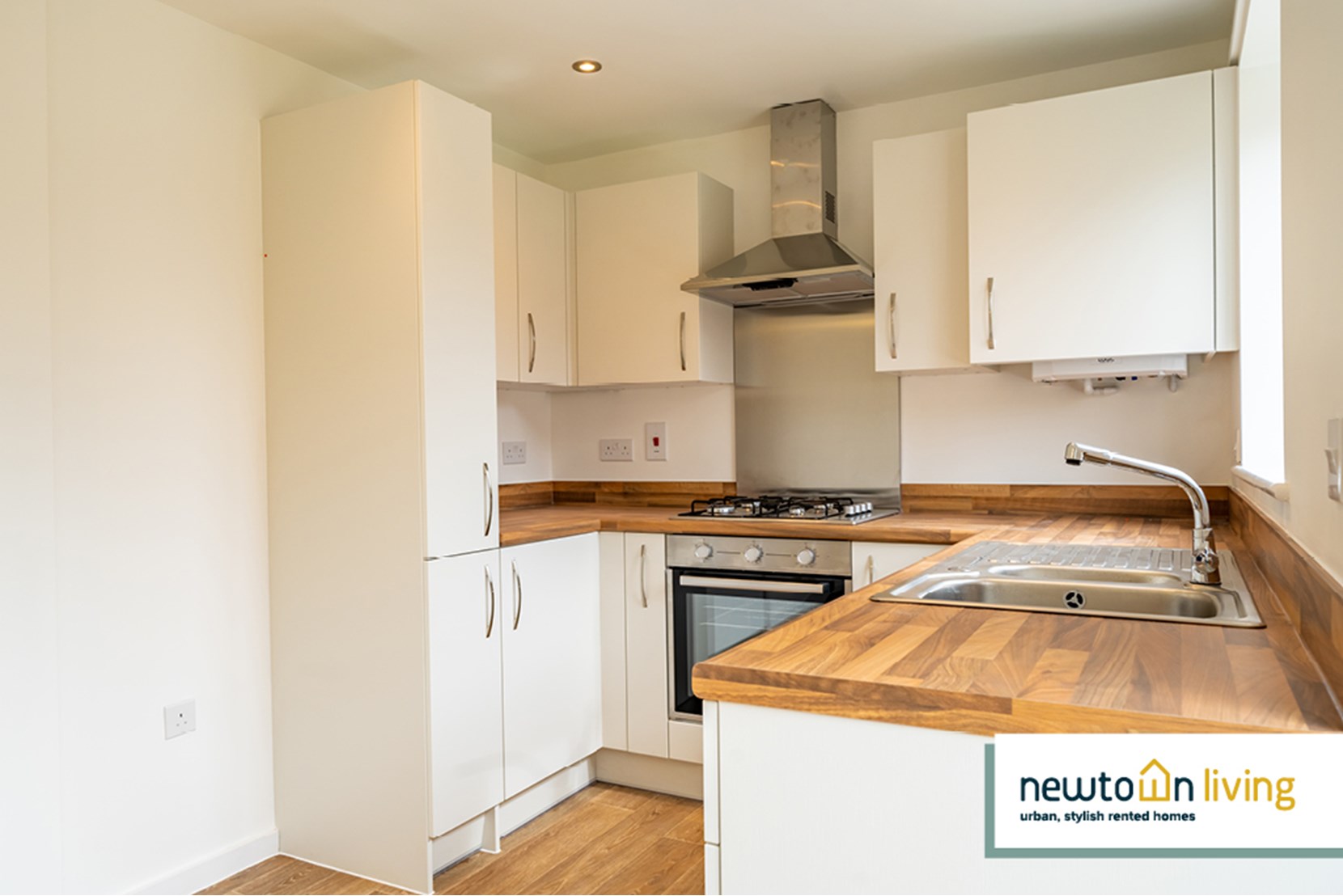Houses to Rent by Newton Living at Lock 44, Leicester, LE4, kitchen