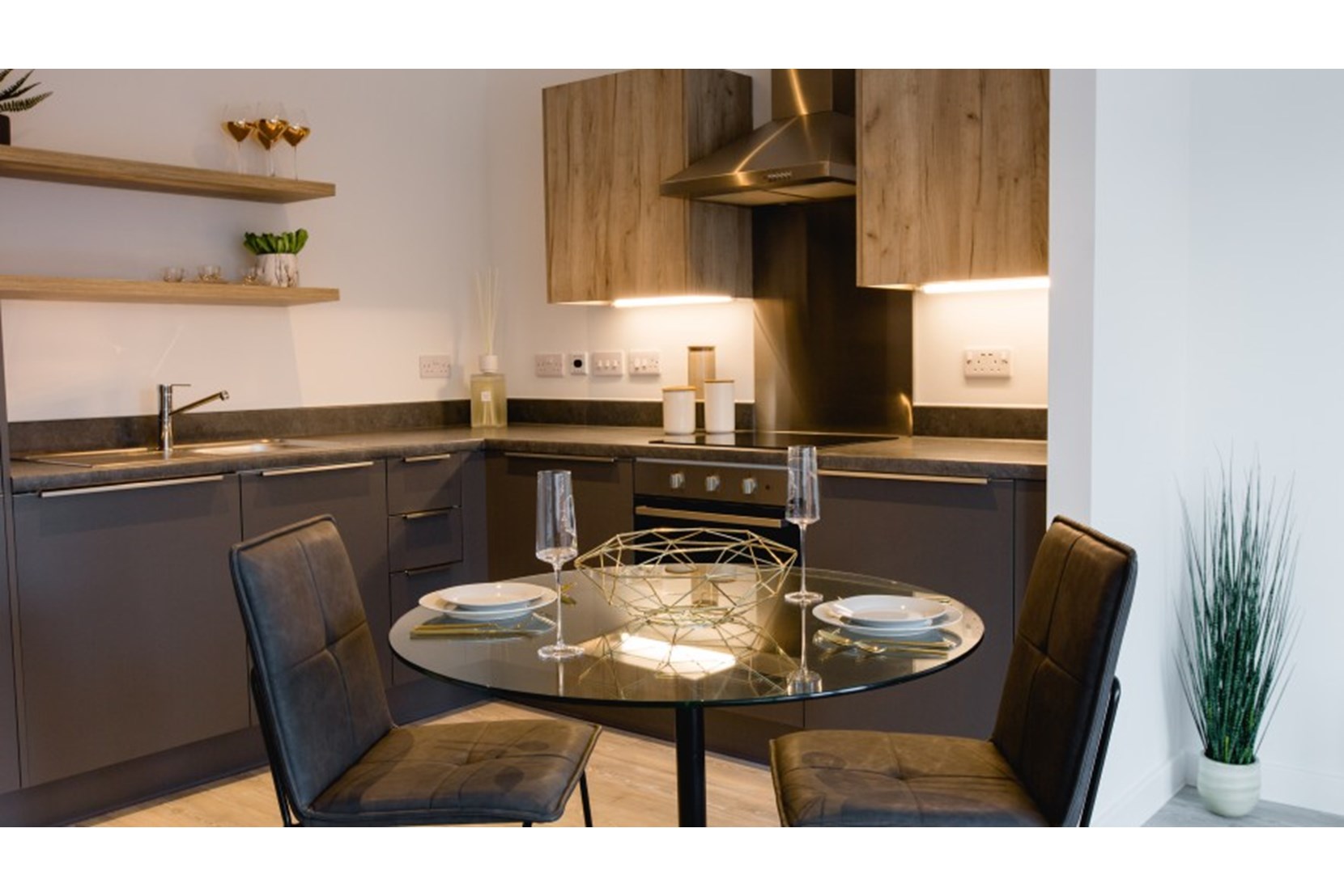 Apartments to Rent by Allsop at Vox, Manchester, M15, kitchen dining area