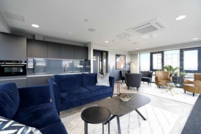 Apartments to Rent by JLL at Landrow Place, Birmingham, B3, communal lounge area