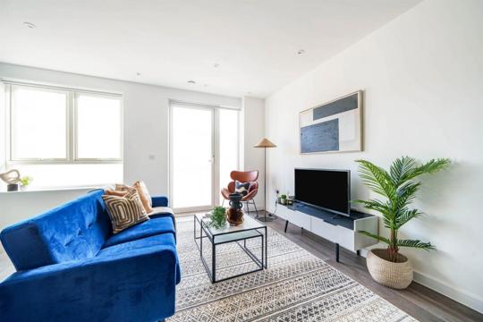 Apartments to Rent by Simple Life London in Ark Soane, Ealing, W3, The Jasper living area