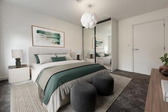 Apartment by Simple Life to Rent, The Archer, 1 bedroom apartment, bedroom
