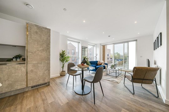 Apartments to Rent by Simple Life London in Beam Park, Havering, RM13, The Vega kitchen dining area