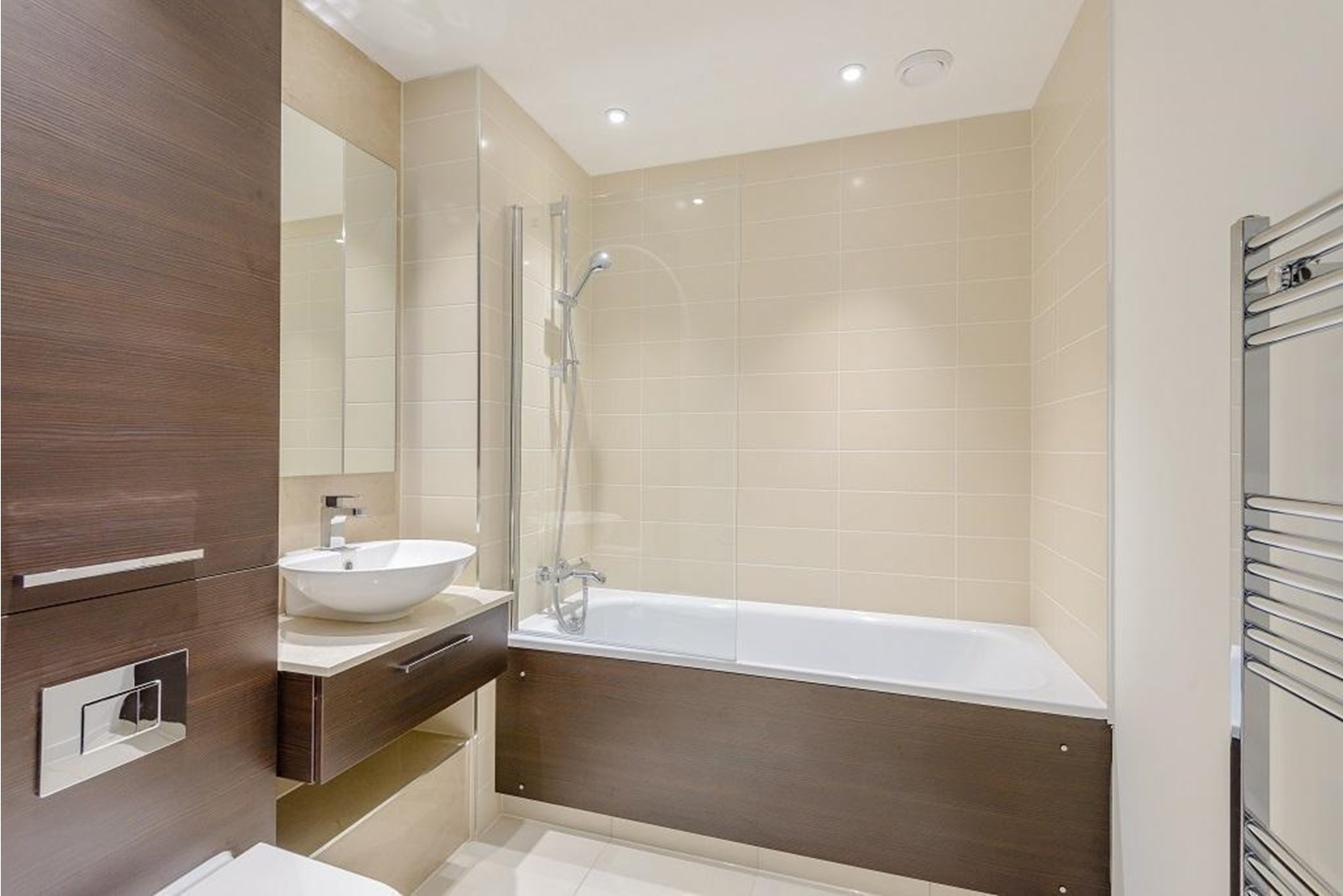 Apartments to Rent by Savills at The Forge, Newham, E6, bathroom