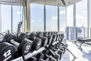 Apartments to Rent by Greenwich Peninsula at Upper Riverside, Greenwich, SE10, private gym