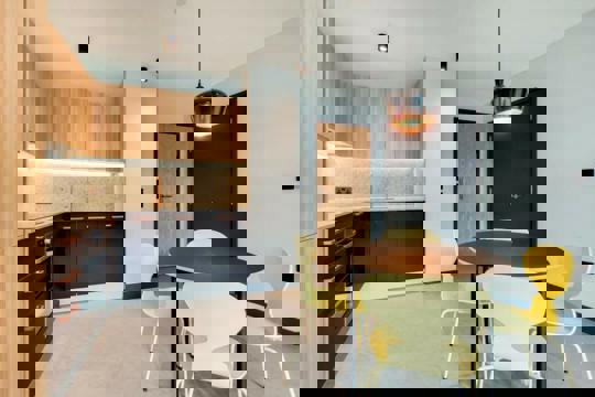 Apartments to Rent by Allsop at Beton, Wembley, Greater London, HA9, kitchen dining area