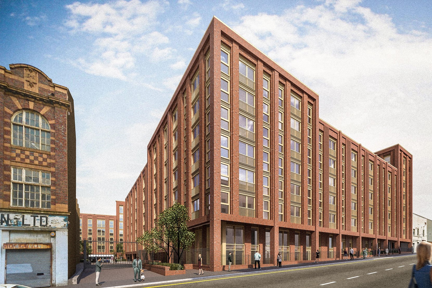 Apartments to Rent by ila at Hairpin House, Birmingham, B12, development panoramic