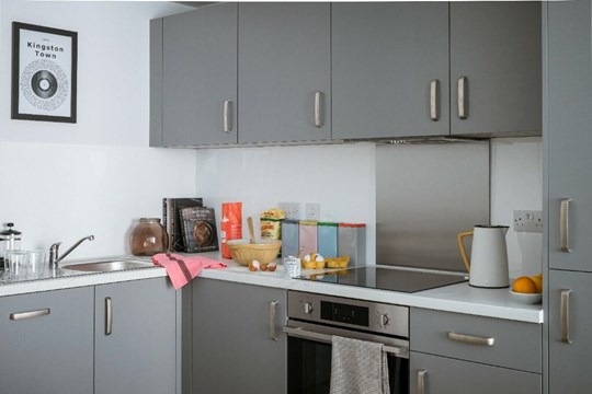 Apartments to Rent by Dandara Living at U&A, Birmingham, B5, kitchen