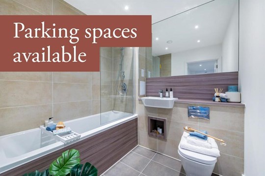 Apartments to Rent by Simple Life London in Beam Park, Havering, RM13, The Fairmont bathroom