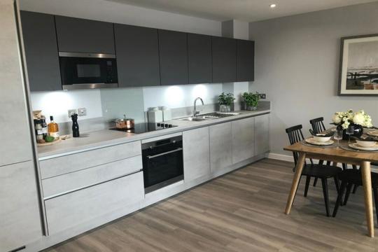 Apartments to Rent by Simple Life London in Beam Park, Havering, RM13, The Verona kitchen dining area