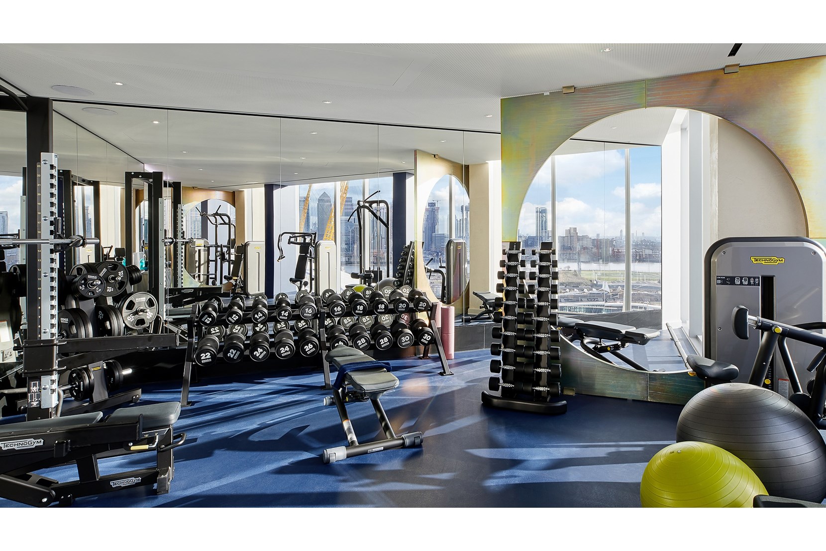 Apartments to Rent by Greenwich Peninsula at Upper Riverside, Greenwich, SE10, gym