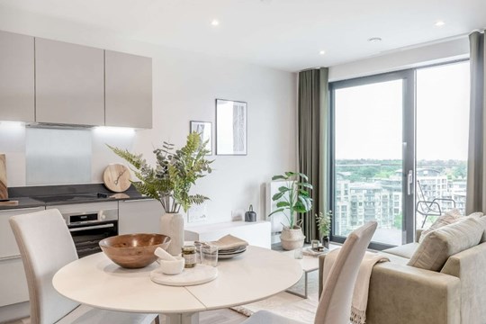 Apartment-APO-Group-Kew-Bridge-Hounslow-Greater-London-Interior-Kitchen-Living-Dining-Area