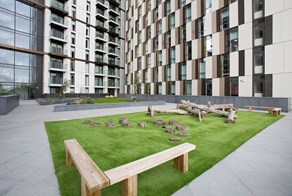 Apartments to Rent by Get Living at Elephant Central, Southwark, SE1, communal gardens