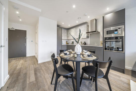 Apartments to Rent by Simple Life London in Clapham Park, Clapham, SW4, kitchen dining area