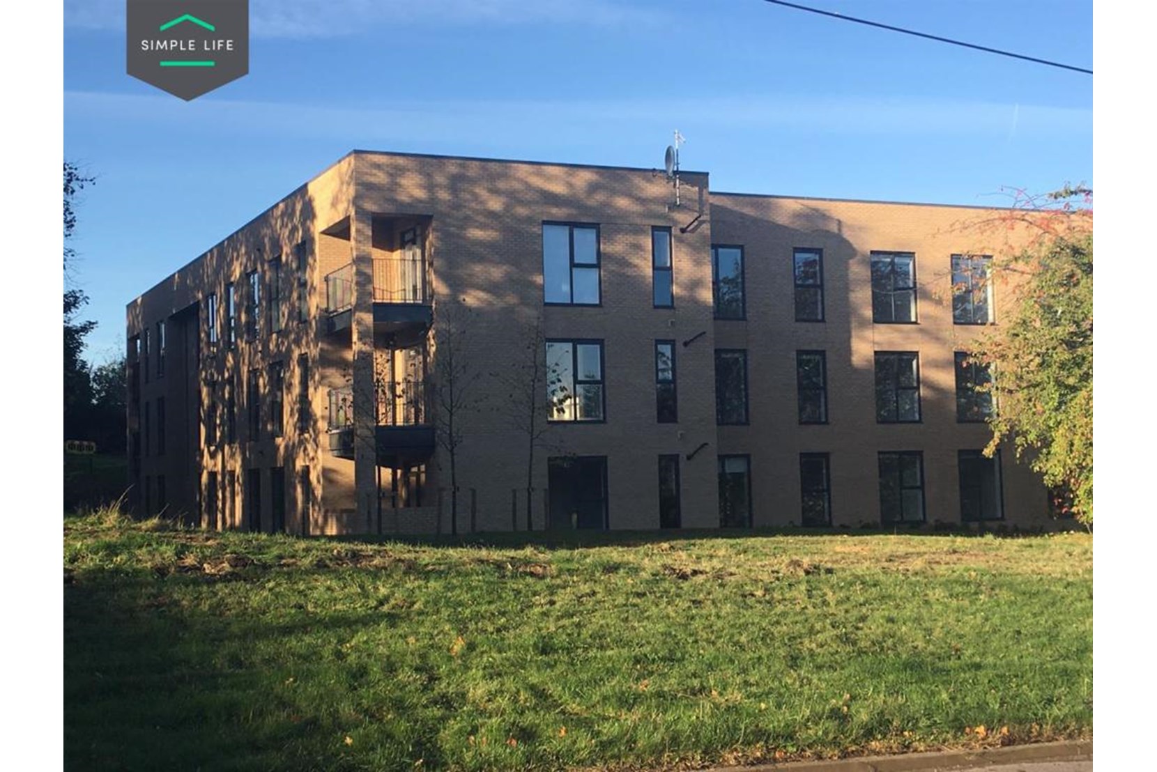 Apartments to Rent by Simple Life in Park Grange House, Sheffield, S2, development panoramic