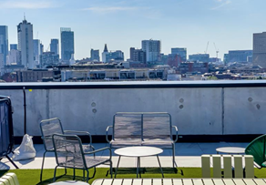 Apartments to Rent by Northern Group at One Silk Street, Manchester, M4, roof terrace