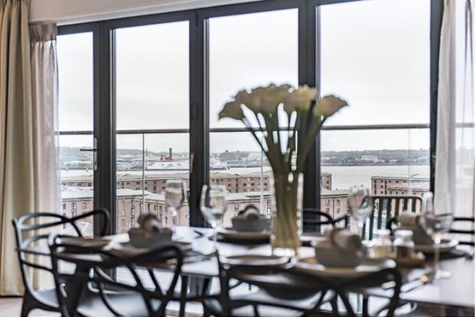 Apartments to Rent by Savills at The Cargo, Liverpool, L1, dining area