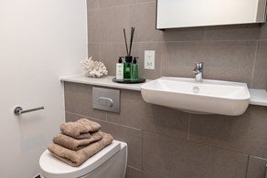 Apartments to Rent by Populo Living at The Brickyard, Newham, E6, bathroom