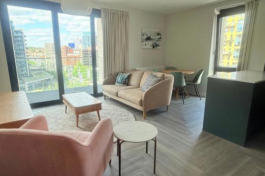 Apartments to Rent by Allsop at Alameda, Wembley, Greater London, HA9, living dining area