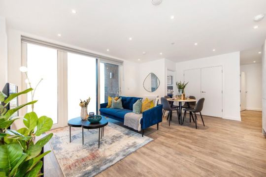 Apartments to Rent by Simple Life London in Beam Park, Havering, RM13, The Cortina living dining area