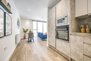 Apartments to Rent by Simple Life London in Elements, Enfield, EN3, The Argon kitchen living dining area