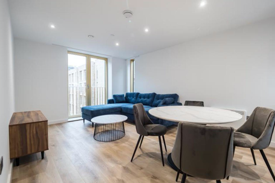 Apartments to Rent by Northern Group at The Quarters, Manchester, M1, living dining area