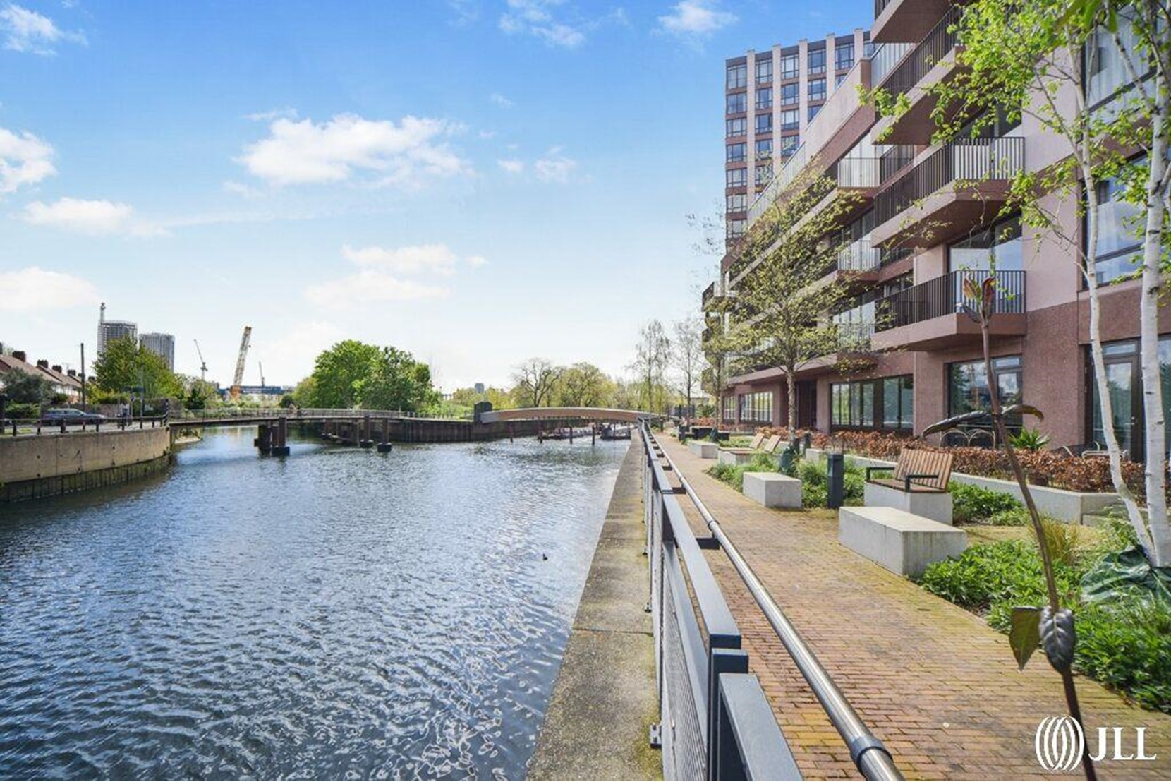Houses and Apartments to Rent by JLL at Sugar House Island, Newham, E15, building panoramic