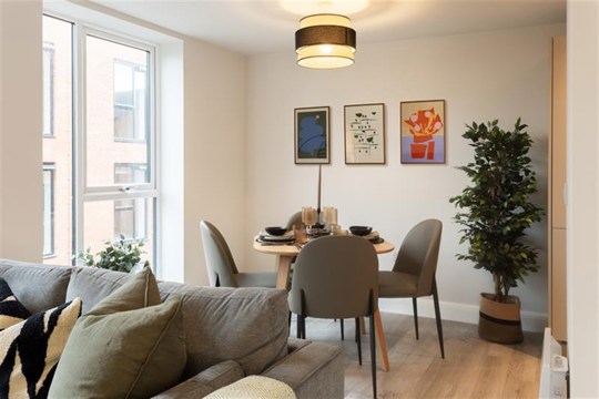 Apartments and Houses to Rent by Casa at Moda at Casa, Abbey Court, Leeds, LS5, dining area