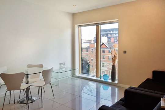 Apartments to Rent by Northern Group at Ice Plant, Manchester, M4, living dining area