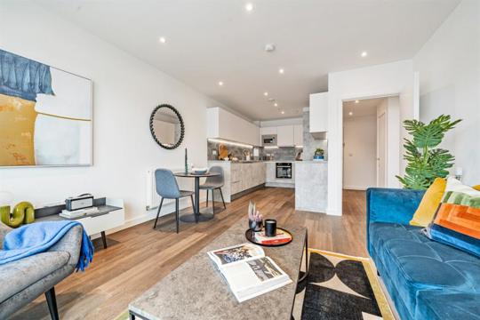 Apartments to Rent by Simple Life London in Elements, Enfield, EN3, The Challis living kitchen dining area