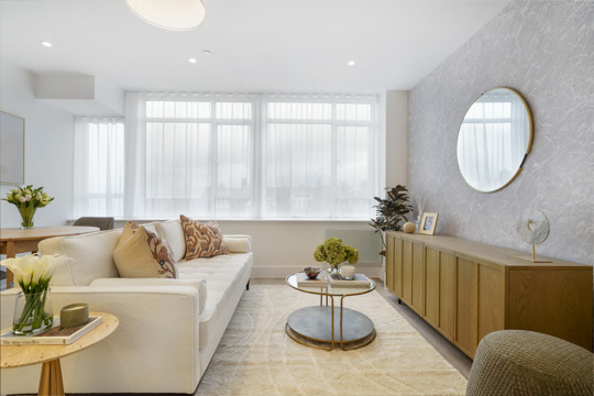 Apartments to Rent by Lotus Living in Elgar House, Streatham, Greater London, SW16, living area