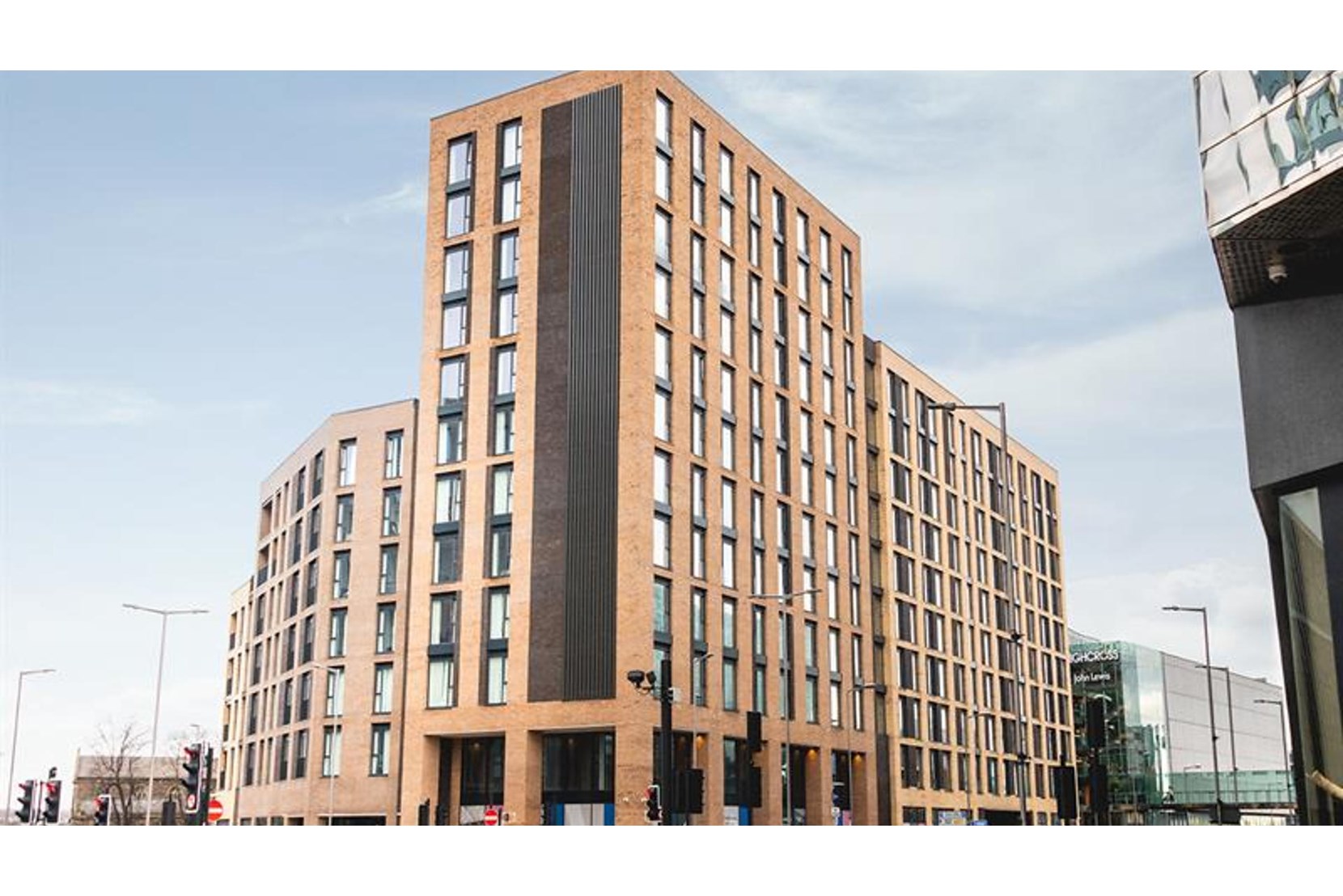 Apartments to Rent by Way of Life in The Wullcombe, Leicester, LE1, building panoramic view