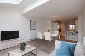 Houses by Simple Life to Rent, The New Stamford, 4 bedroom house, living dining area