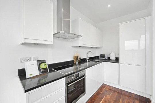 Apartments to Rent by JLL at The Hub, Harrow, HA1, kitchen